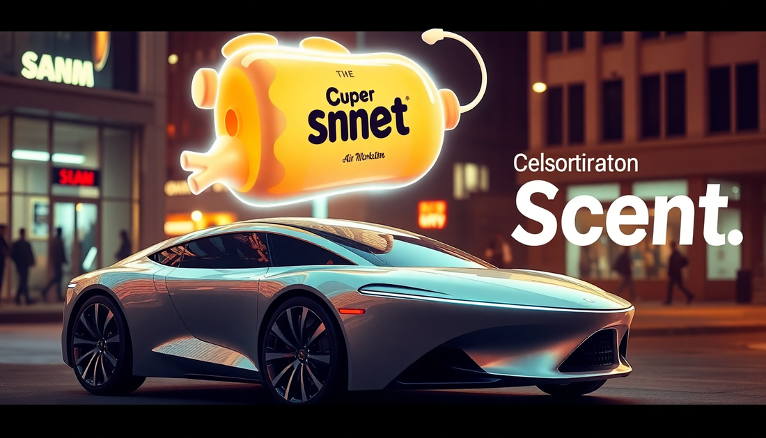 Få din företagslogga att dofta gott - SniffCar revolutionerar bilreklam