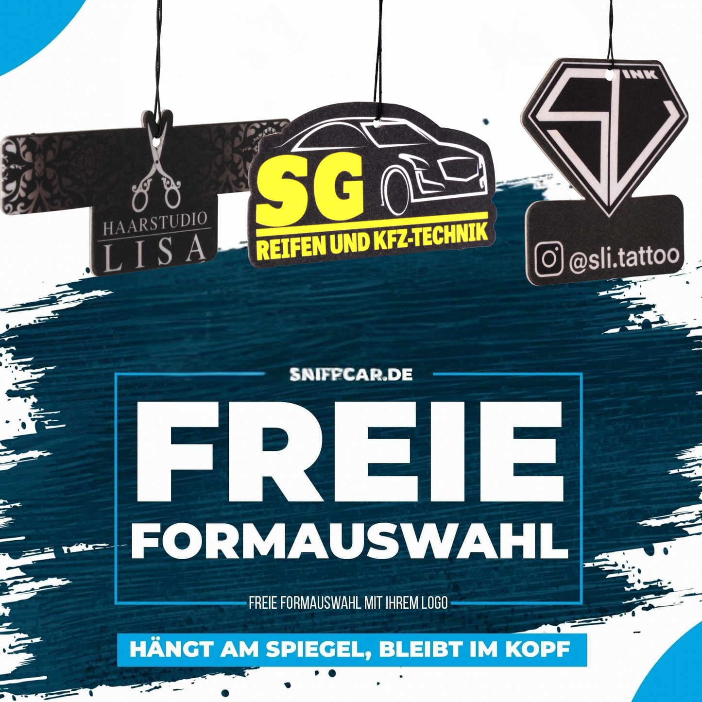 Duftbäume mit deinem Logo