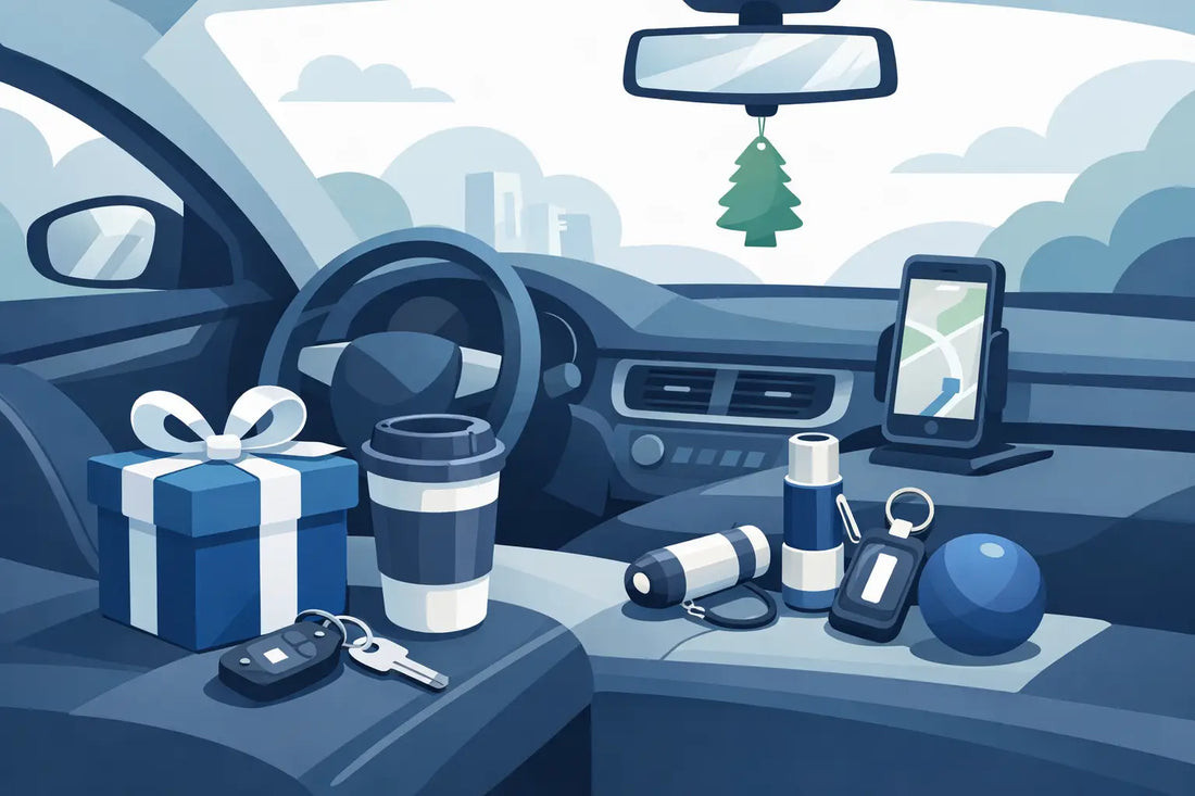 Kundengeschenke im Autoalltag platzieren