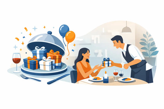 Giveaway für Restaurant Kunden, das bleibt
