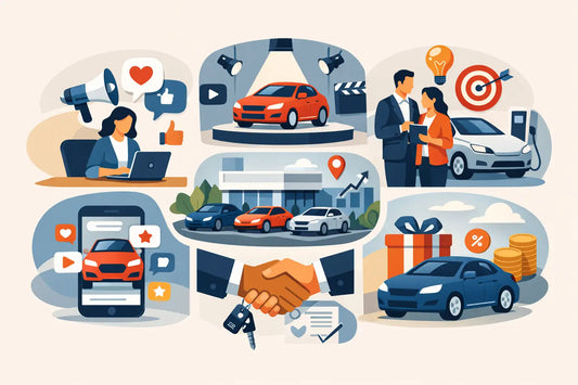 Sieben Werbeideen für Autohäuser, die wirken