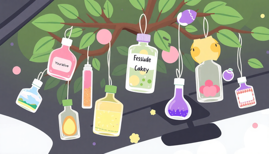 Entdecken Sie die Welt der personalisierten Duftbäume bei SniffCar