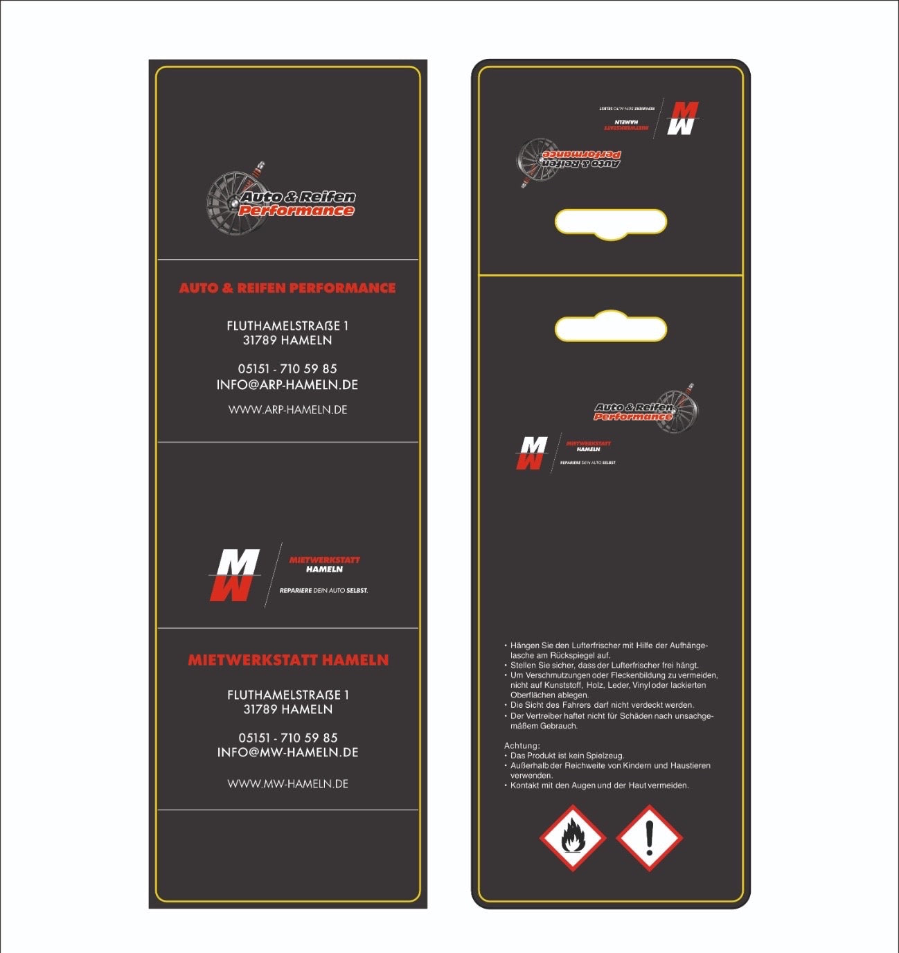 Rückenkarton mit LOGO 1.000 Stück