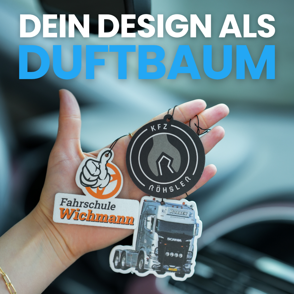 Duftbäume mit deinem Logo